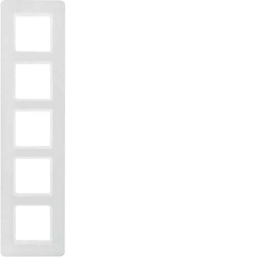 Berker 10156189 Rahmen 5fach, Q.7, polarweiß samt Mesch Shop Berker 10156189 Rahmen 5fach, Q.7, polarweiß samt Mesch Shop